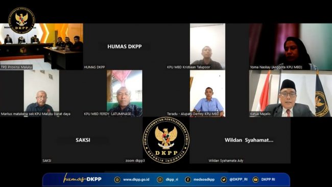 Sidang 55 KPU Maluku Barat Daya