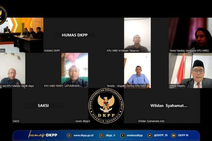 Sidang 55 KPU Maluku Barat Daya