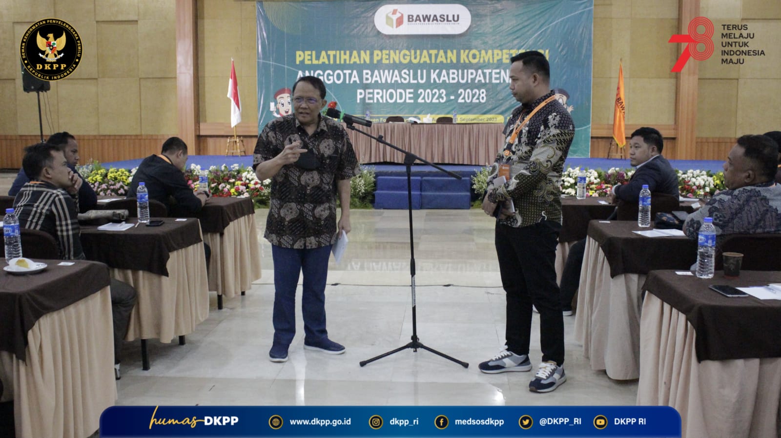 Pelatihan Bawaslu KabKota 2023-2028 290823