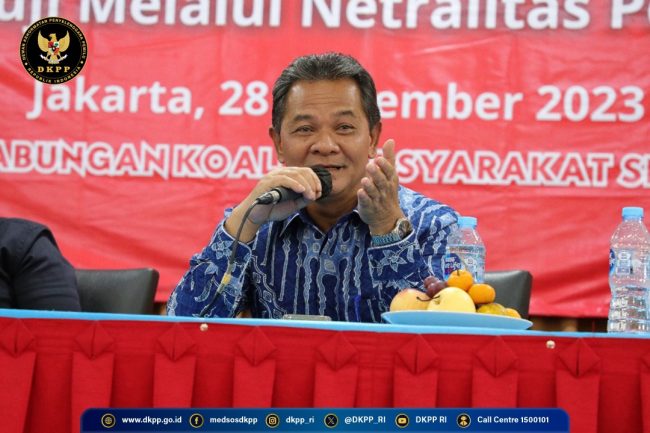 Ketua DKPP Diskusi Publik 281123