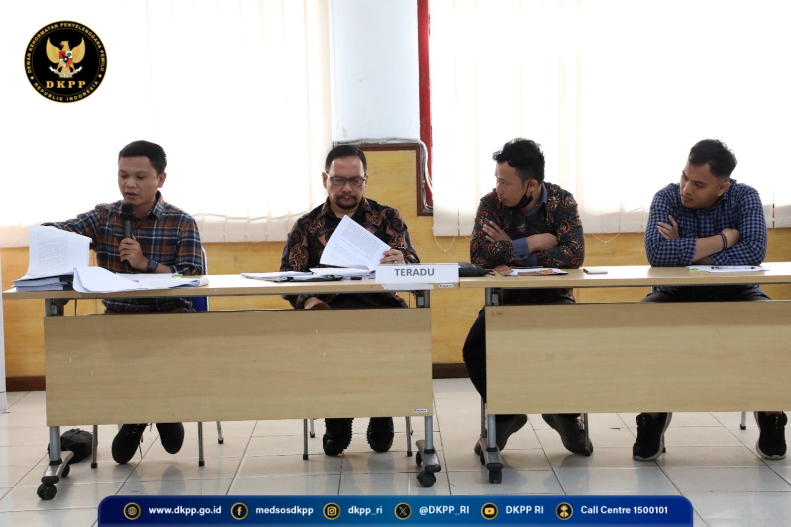 DKPP Periksa Empat Jajaran Bawaslu Sumut Terkait Pembayaran Dinas ...