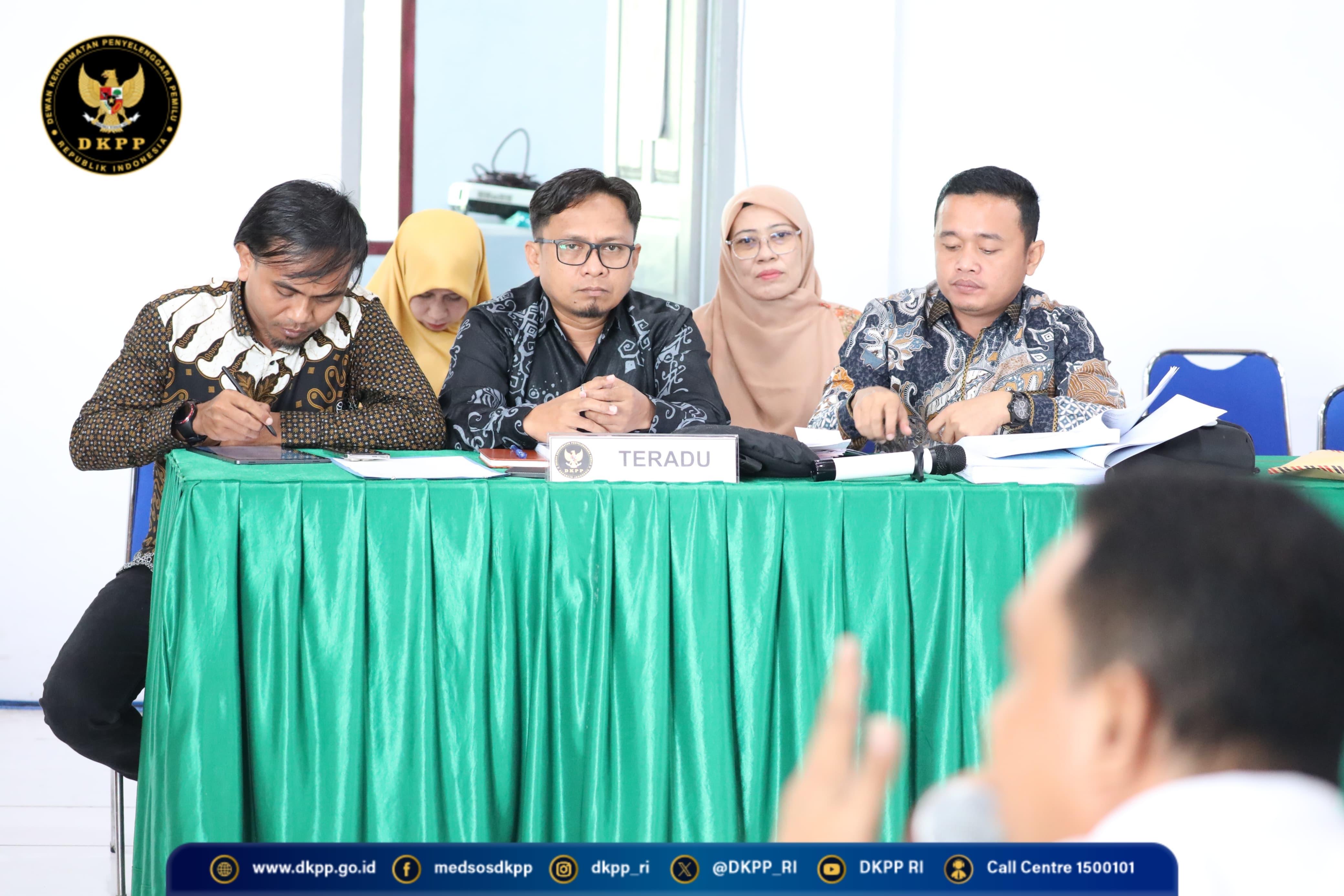 Sidang P.76 KPU Gorontalo Utara.