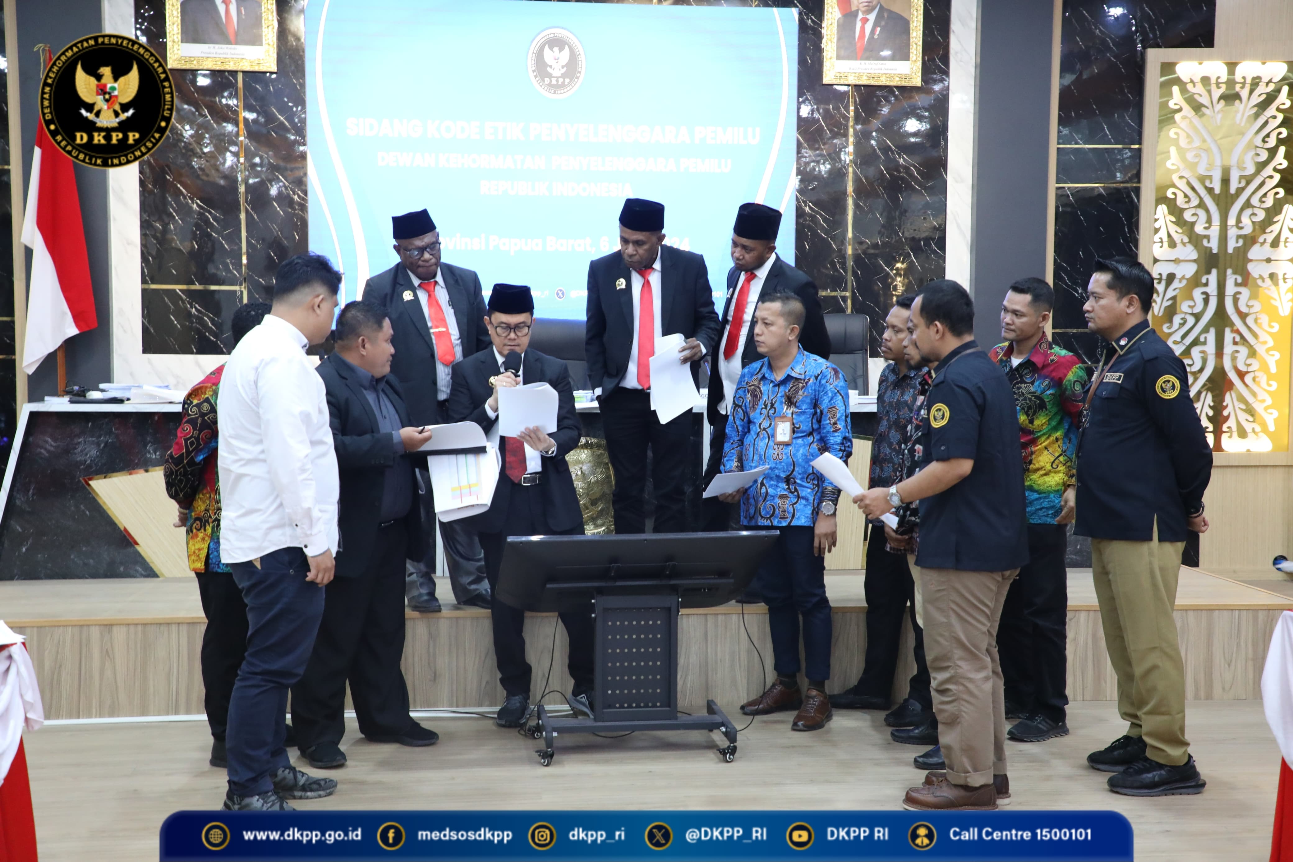 Sidang Perkara 84_2024 KPU Bawaslu Fakfak