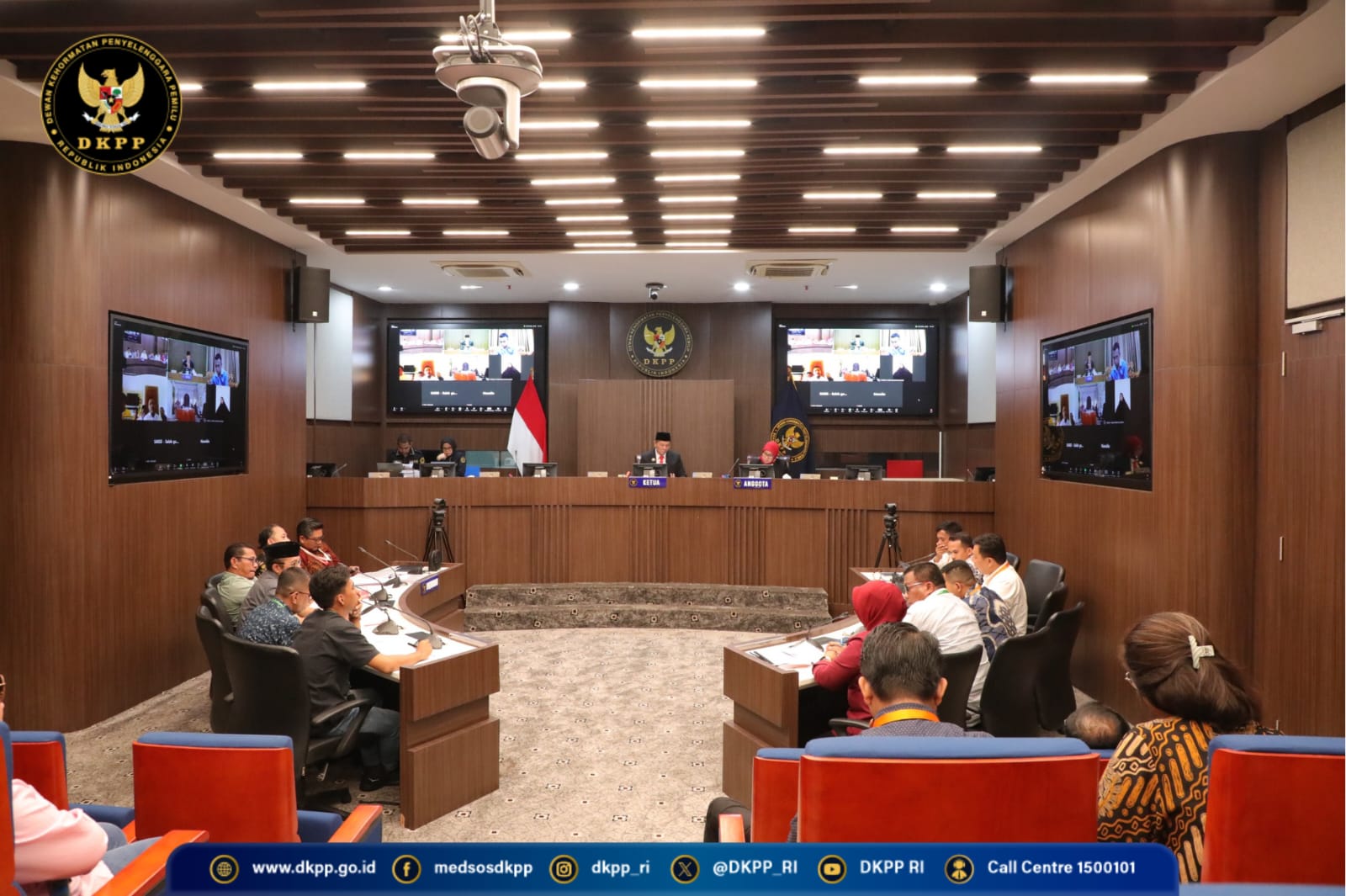 20250213_Sidang DKPP periksa KPU & Bawaslu Buton Tengah_MRA