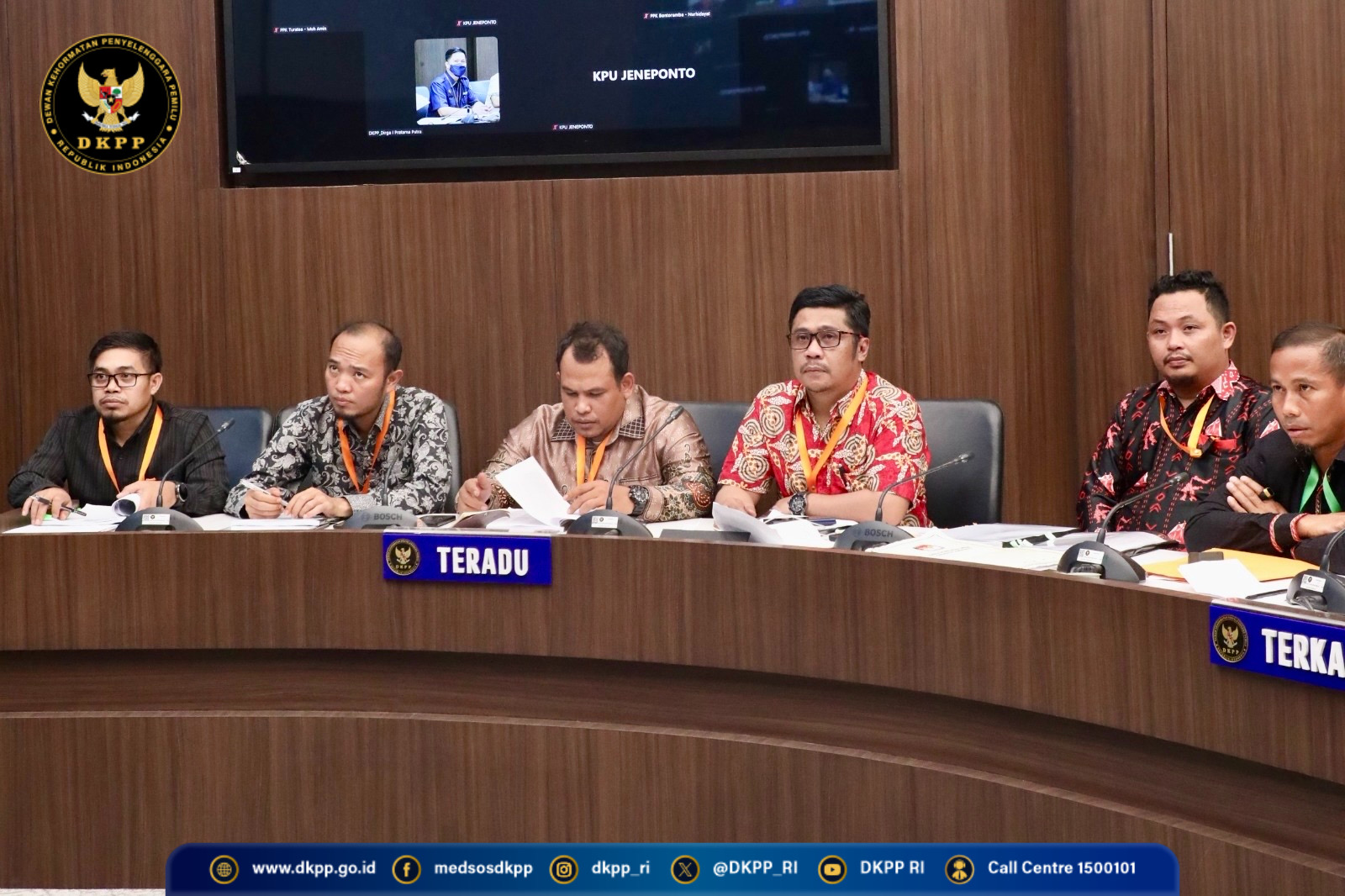 DKPP – Teradu KPU Jeneponto