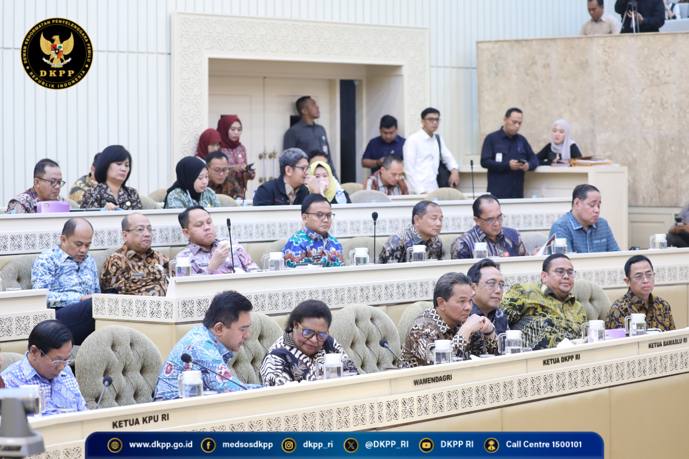 DKPP – RDP Dengan Komisi II DPR RI