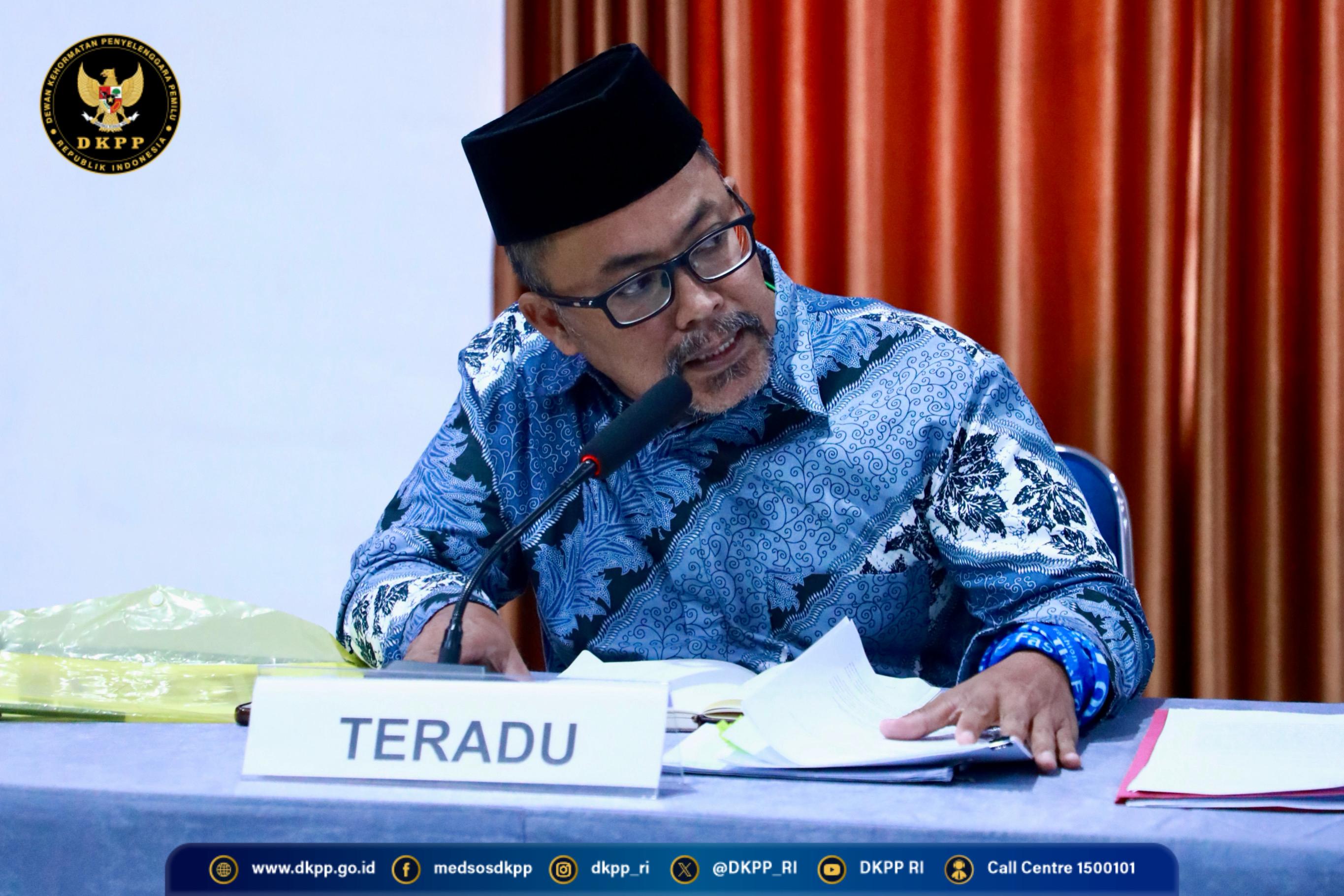 DKPP – Teradu Anggota KPU Pangkal Pinang