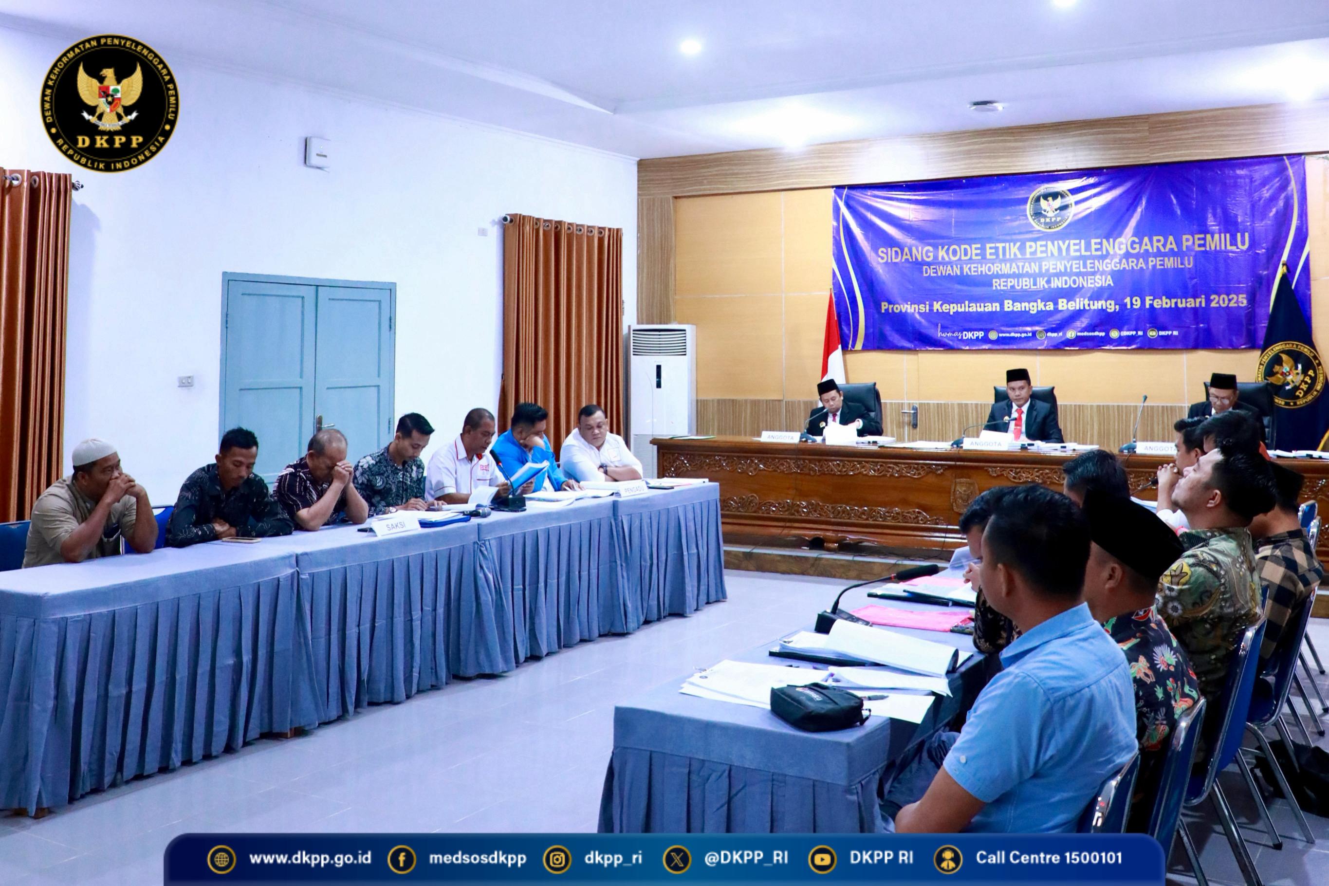 Suasana Sidang Perkara 252 dan 269 – Pangkal Pinang