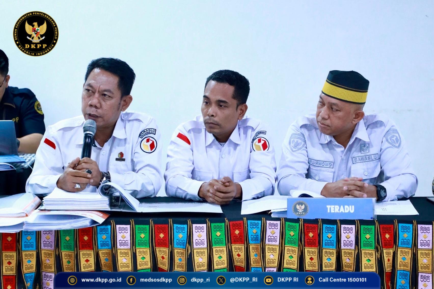 DKPP – Teradu Bawaslu Kab. Pasangkayu