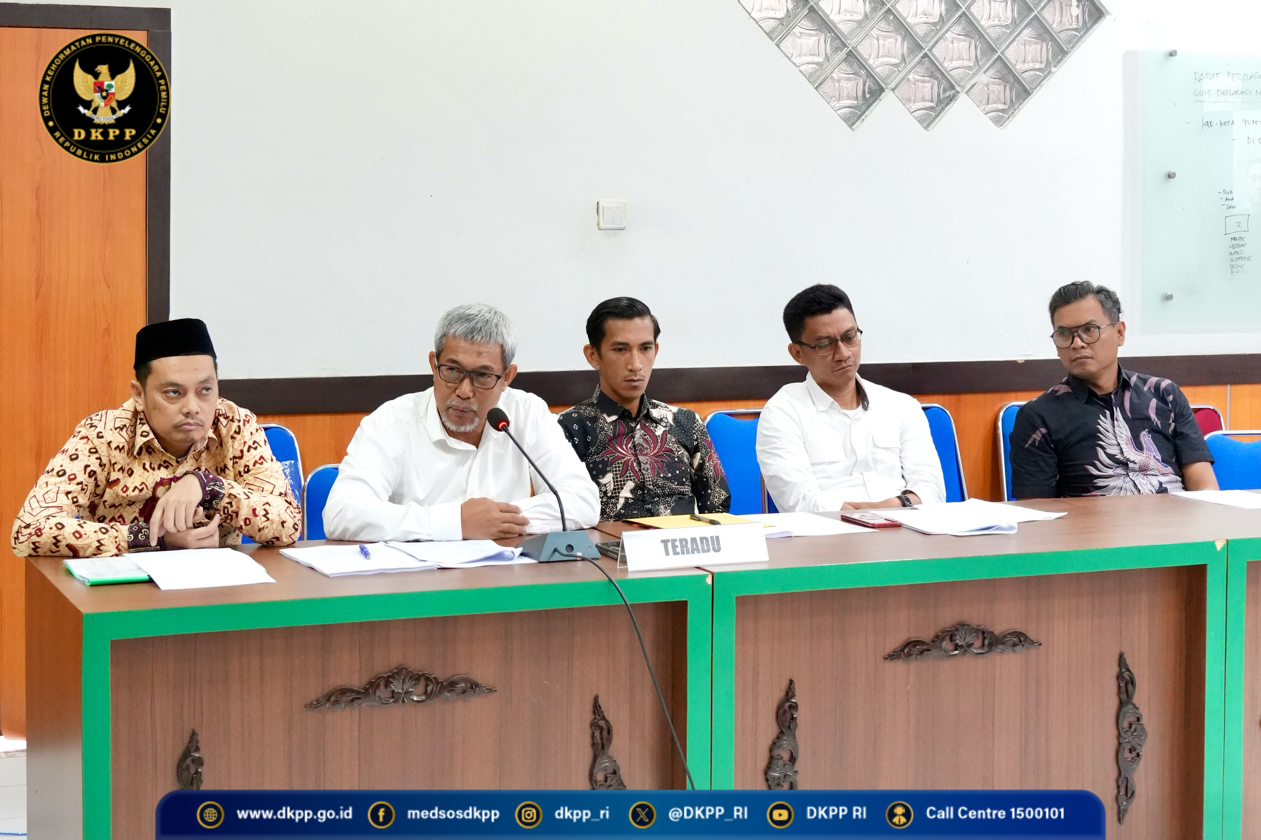 DKPP – Teradu Ketua dan Anggota KPU Kab. Barru