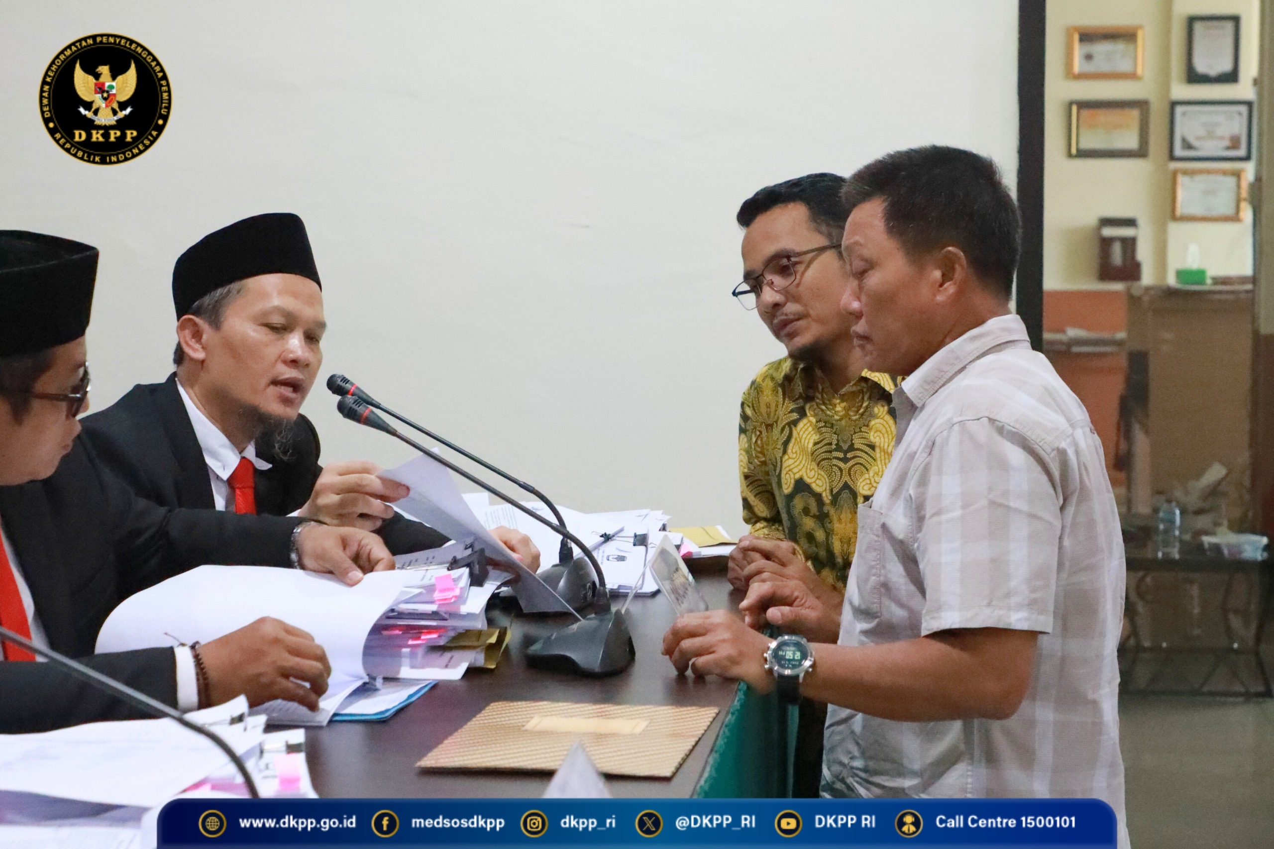 DKPP – Sidang Perkara 290/2024 – Teradu dan Pengadu