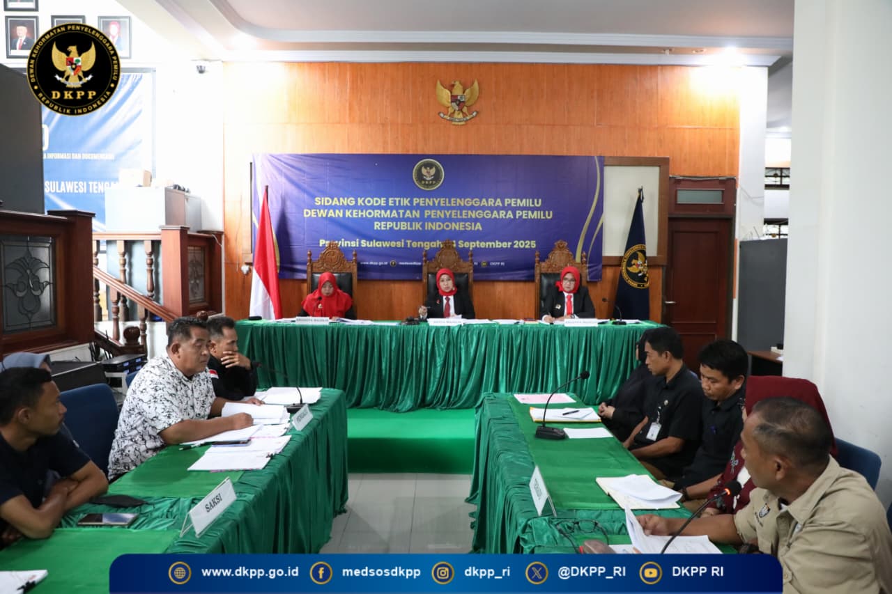 Sidang Pemeriksaan KPU Sigi_1