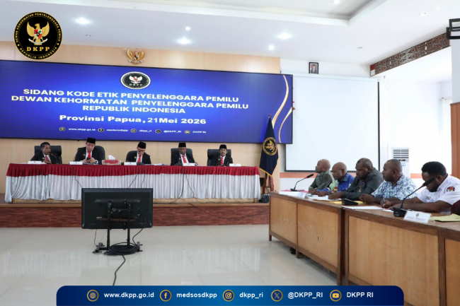 DKPP_20260521_Sidang Pemeriksaan KPU Intan Jaya No_8_2026_AAK