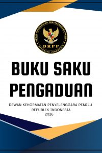 Cover Buku Saku Pengaduan DKPP RI Cover Buku Saku Pengaduan DKPP RI